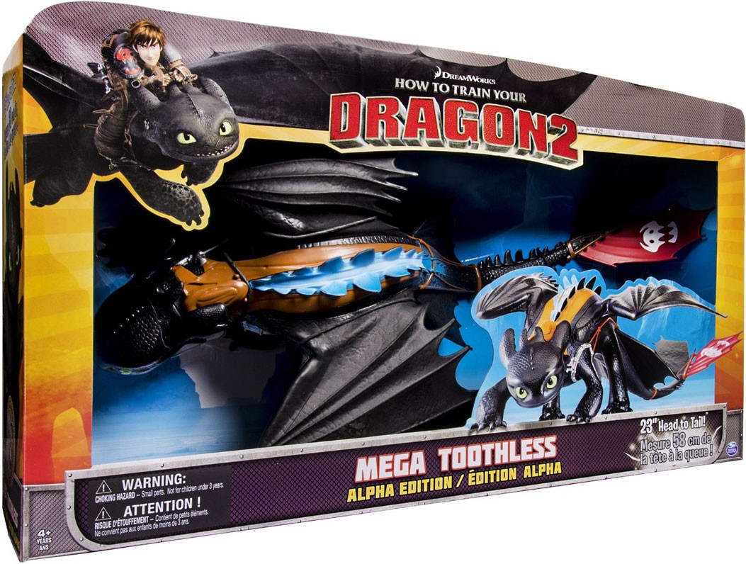 to Train Your Dragon 2 Mega Toothless 