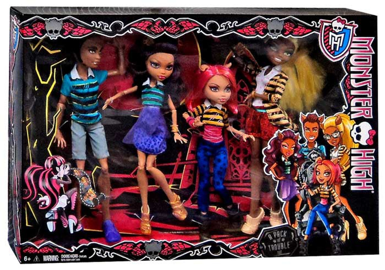 monster high doll pack