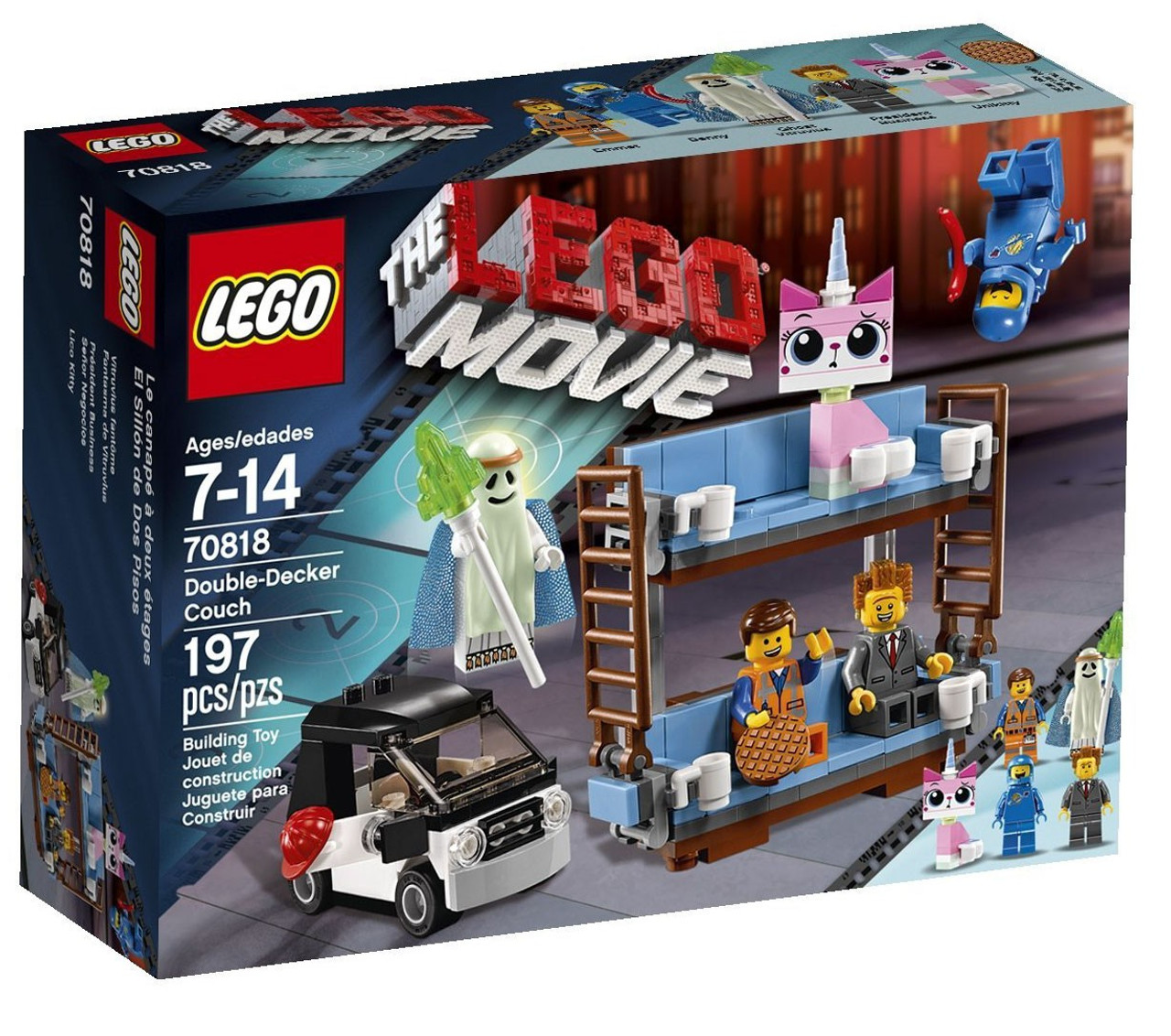 The Lego Movie Double Decker Couch Set 70818 Toywiz
