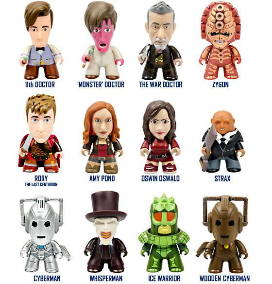 Doctor Who Series 4 Mini Vinyl Figure Mystery Box Titans