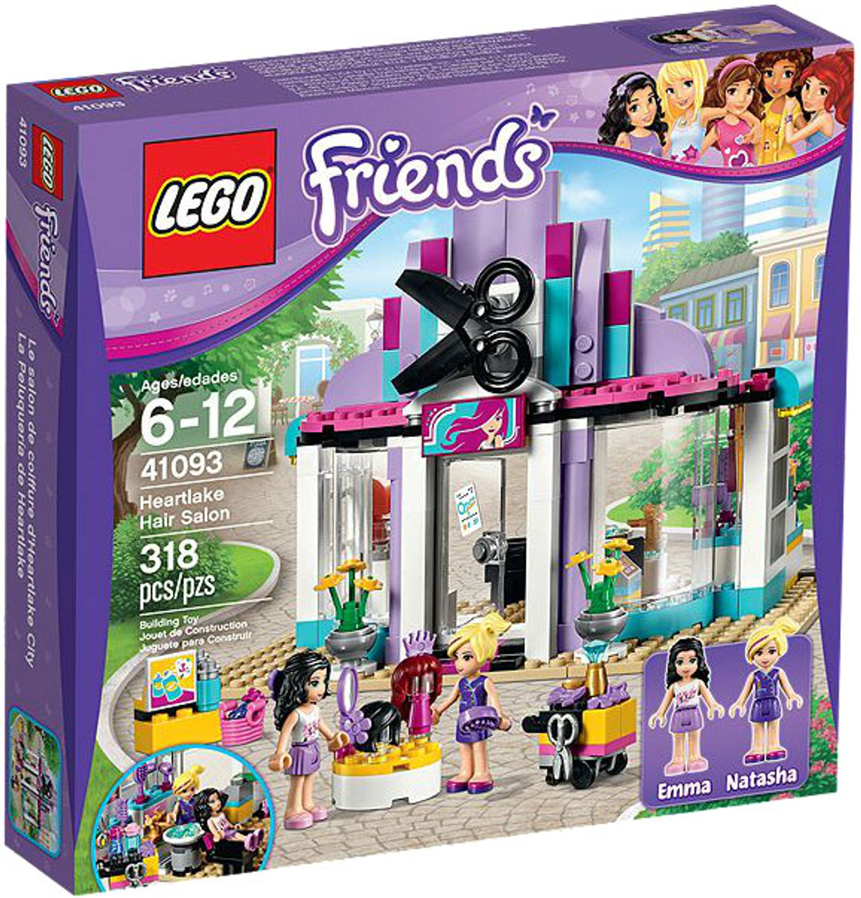 LEGO Friends Heartlake Hair Salon Set 41093 - ToyWiz