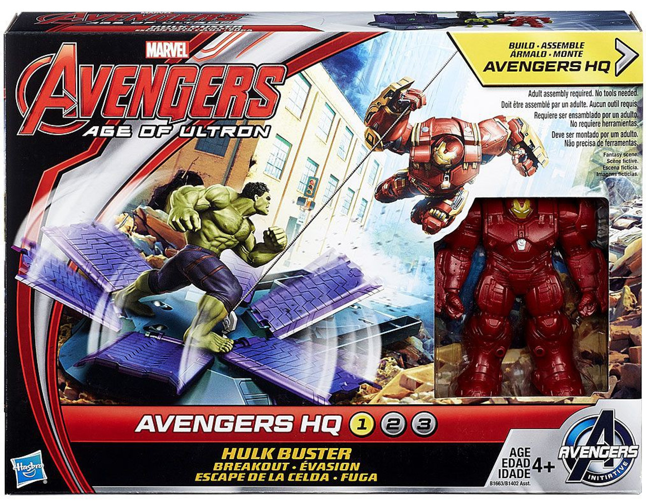 Marvel Avengers Age Of Ultron Hulk Buster Breakout 3 75 Action Figure Set Hasbro Toys Toywiz - roblox hulkbuster games