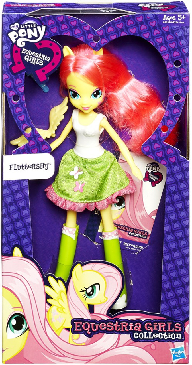 my little pony equestria girls fluttershy doll