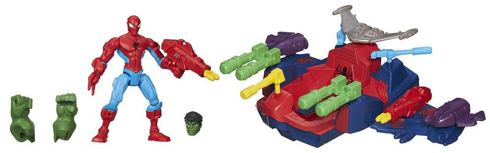 Køb Marvel - Spider-man Venom Mix Mashers Actionfigur fra Hasbro