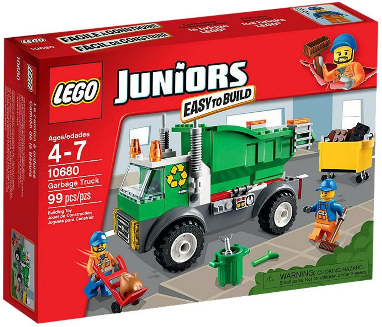 Lego Juniors Garbage Truck Set 10680 Toywiz - roblox year 10680