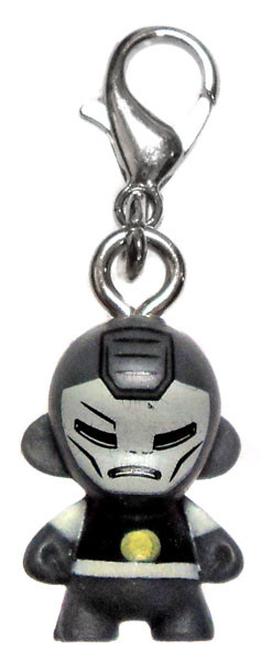 Marvel MunnyWorld Zipper Pulls Series 2 War Machine 1 Zipper Pull 