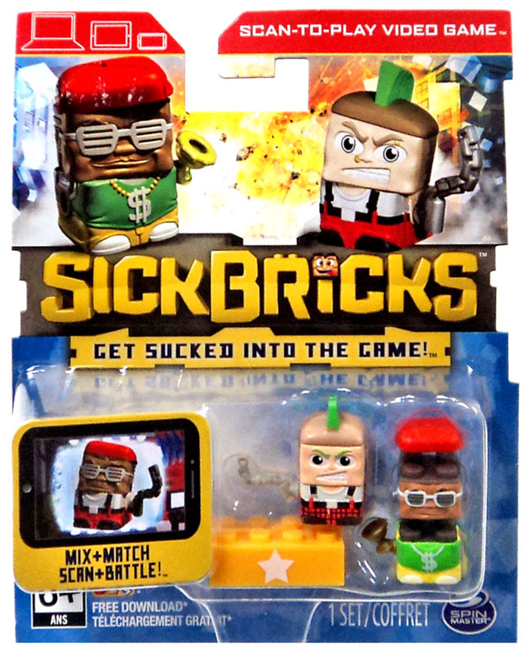 sick bricks spin master