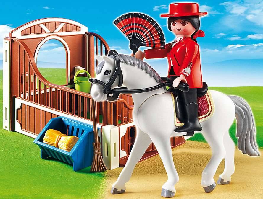 Playmobil Country Flamenco Horse with Stall Set 5521 - ToyWiz