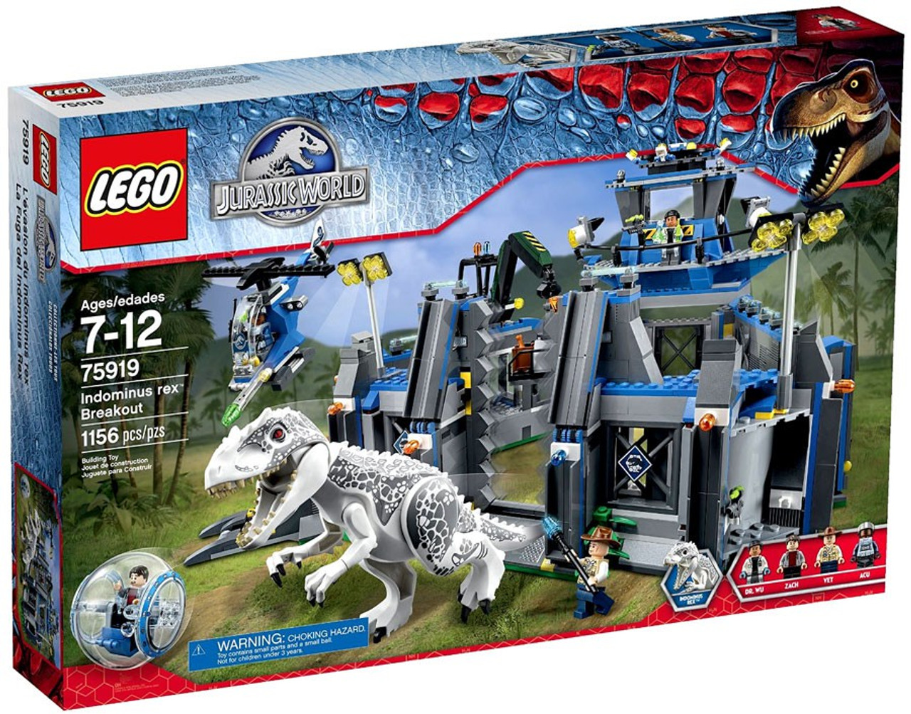 Lego Jurassic World Indominus Rex Breakout Set Toywiz Lego Jurassic World Indominus Rex Breakout Set Toywiz