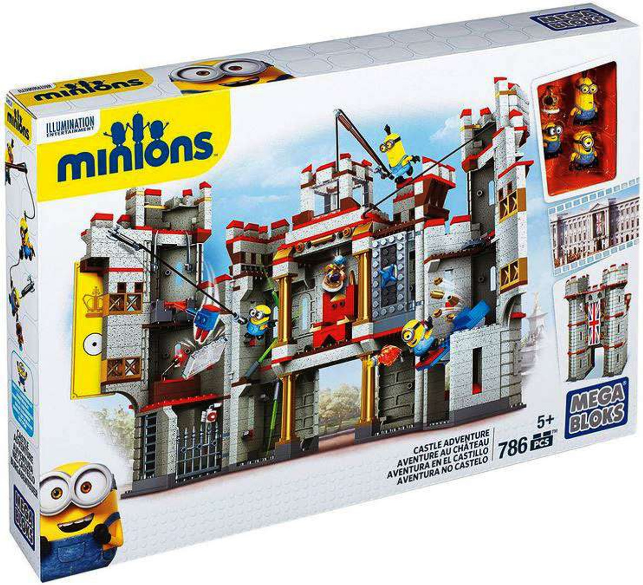 minions mega bloks castle