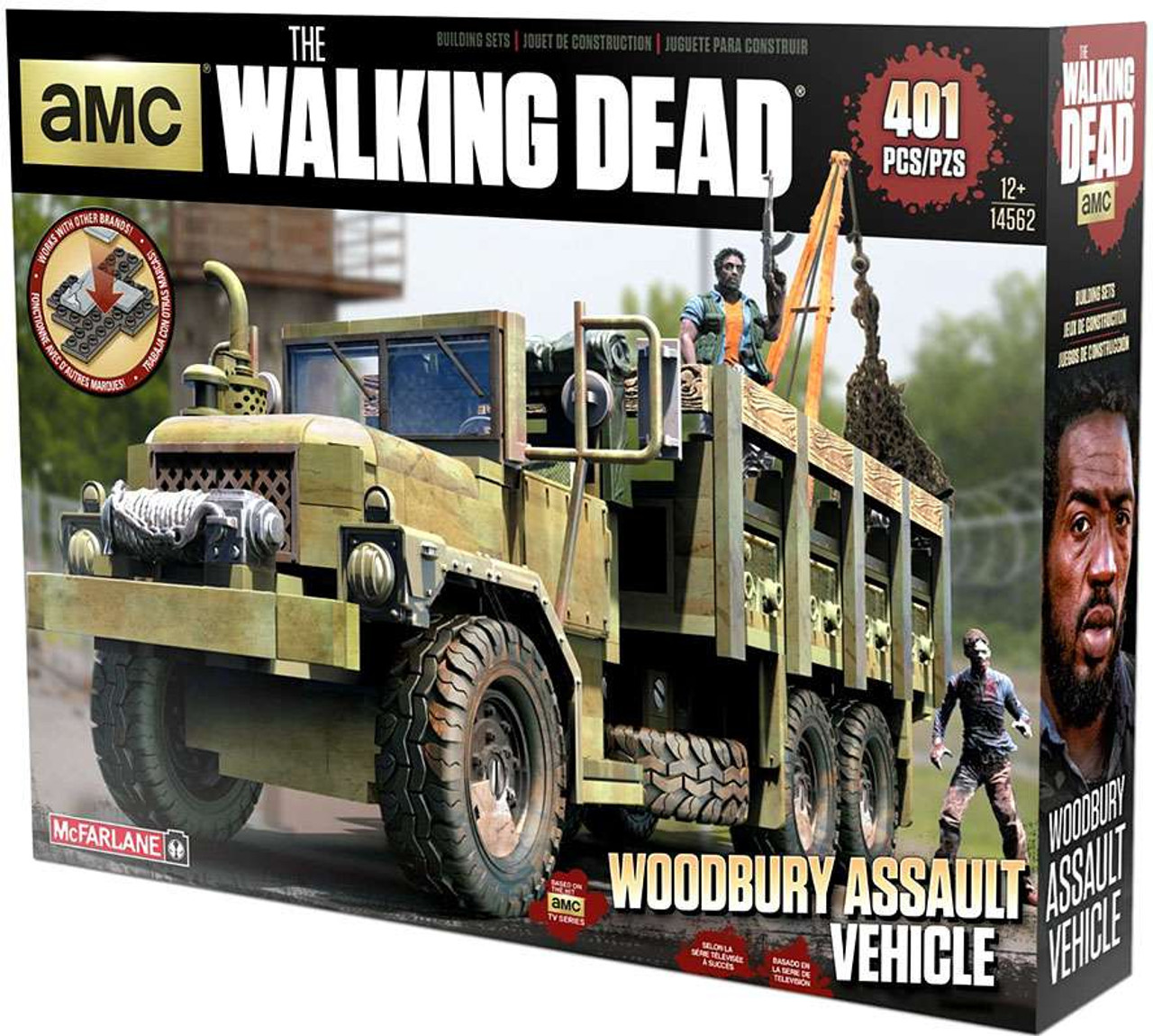 mcfarlane toys walking dead building sets