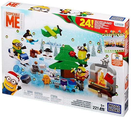Mega Bloks Despicable Me Minion Made 2015 Advent Calendar Set 38654 Mega Bloks Despicable Me Minion Made 2015 Advent Calendar Set 38654