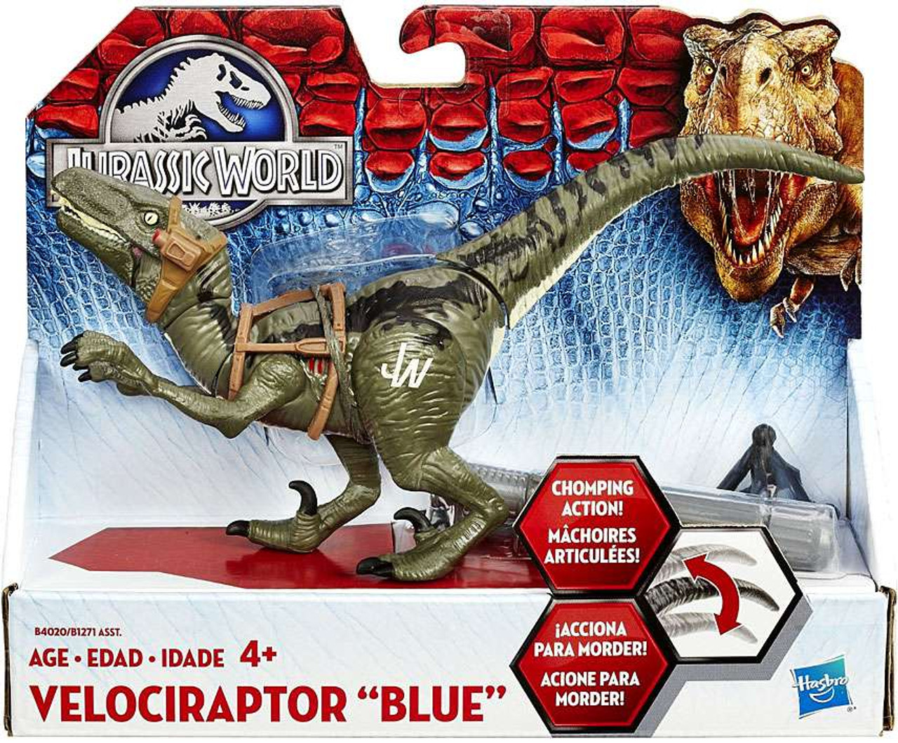 blue the raptor toy