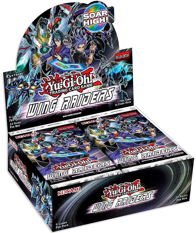 YuGiOh Wing Raiders Booster Box 24 Packs Konami - ToyWiz
