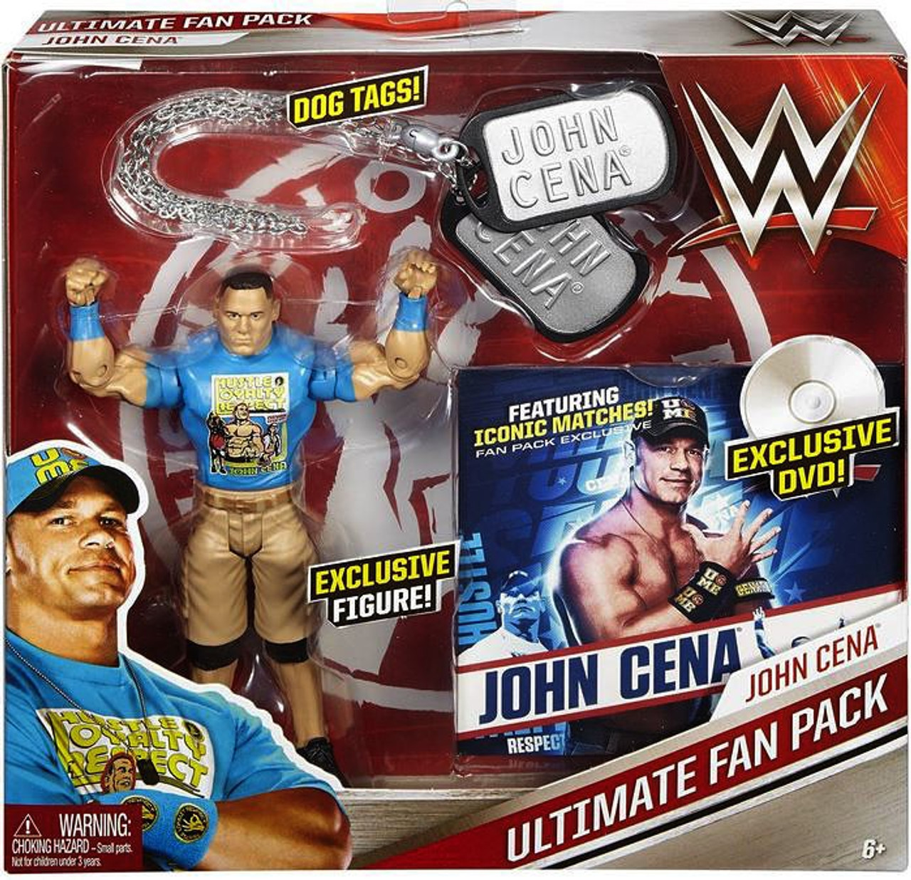 Wwe Wrestling John Cena 6 Ultimate Fan Pack Mattel Toys Toywiz