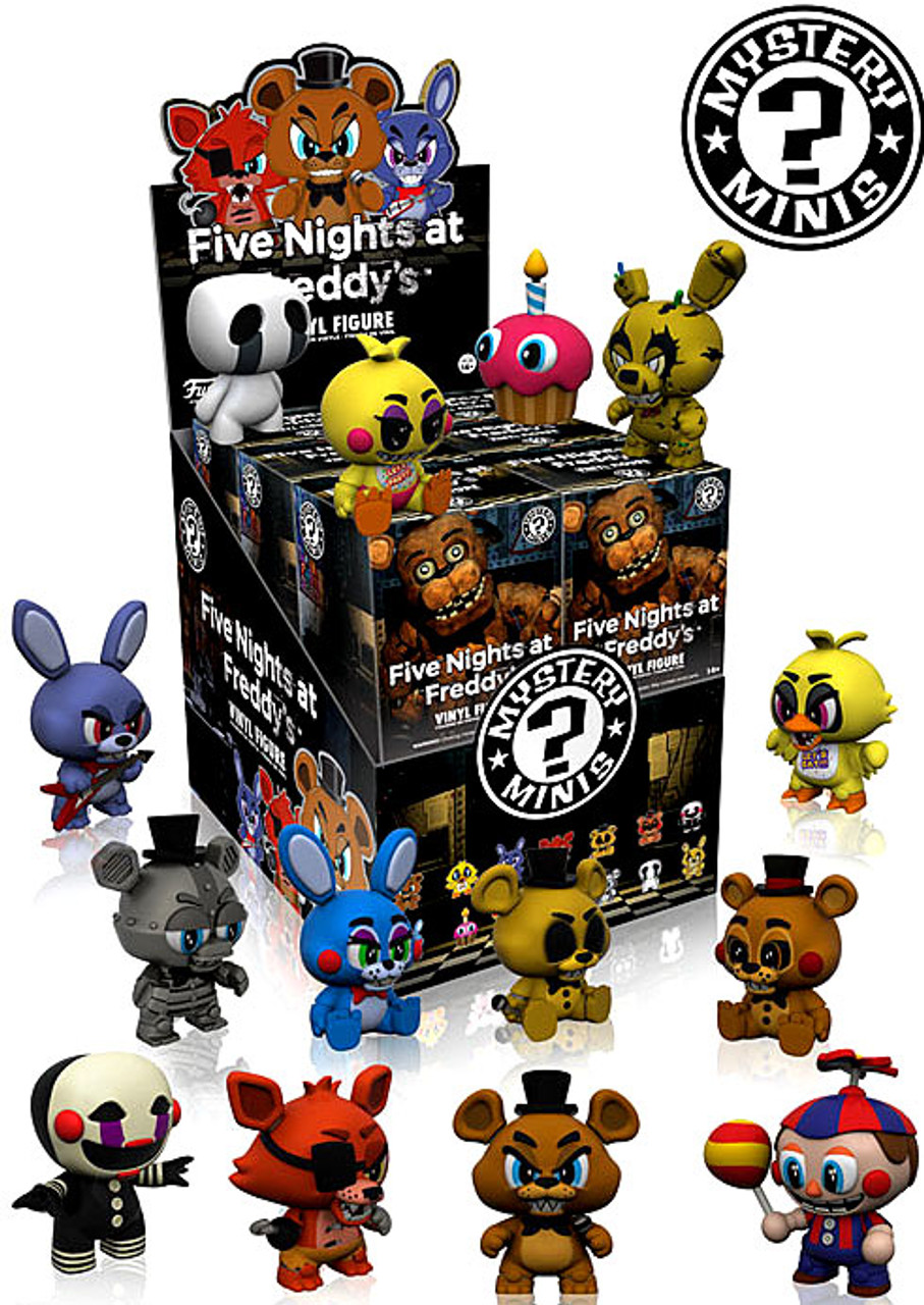 five nights at freddy's glow in the dark mystery minis