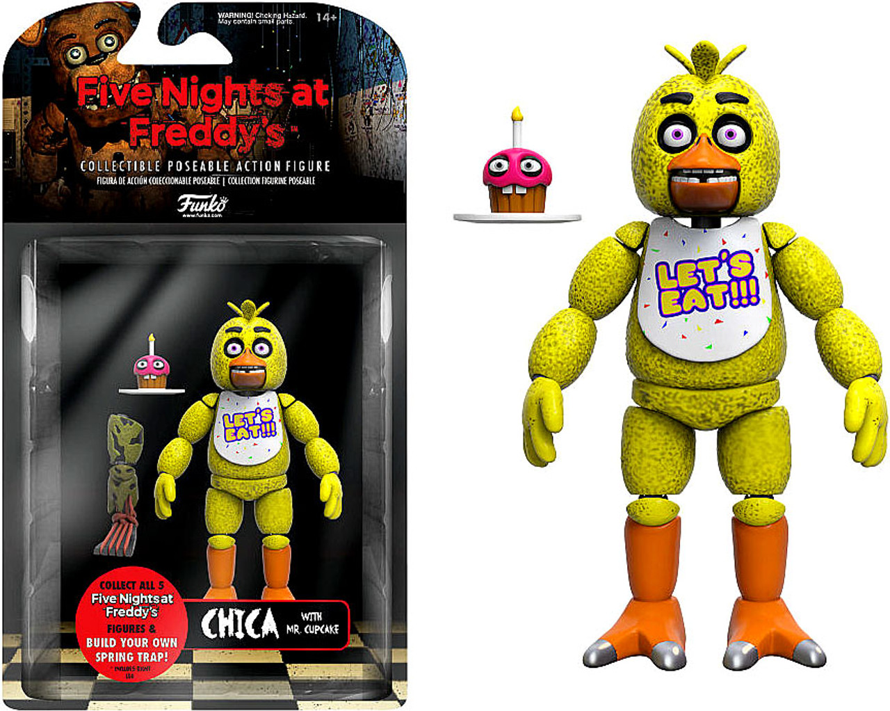 withered chica action figure