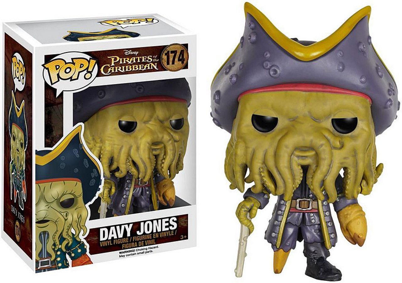 Funko Pirates Of The Caribbean Pop Disney Davy Jones Vinyl Figure 174 Toywiz