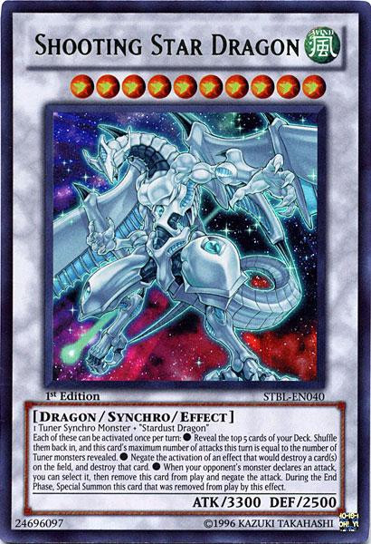 YuGiOh 5Ds Starstrike Blast Single Card Ultra Rare Shooting Star Dragon YuGiOh 5Ds Starstrike Blast Single Card Ultra Rare Shooting Star Dragon