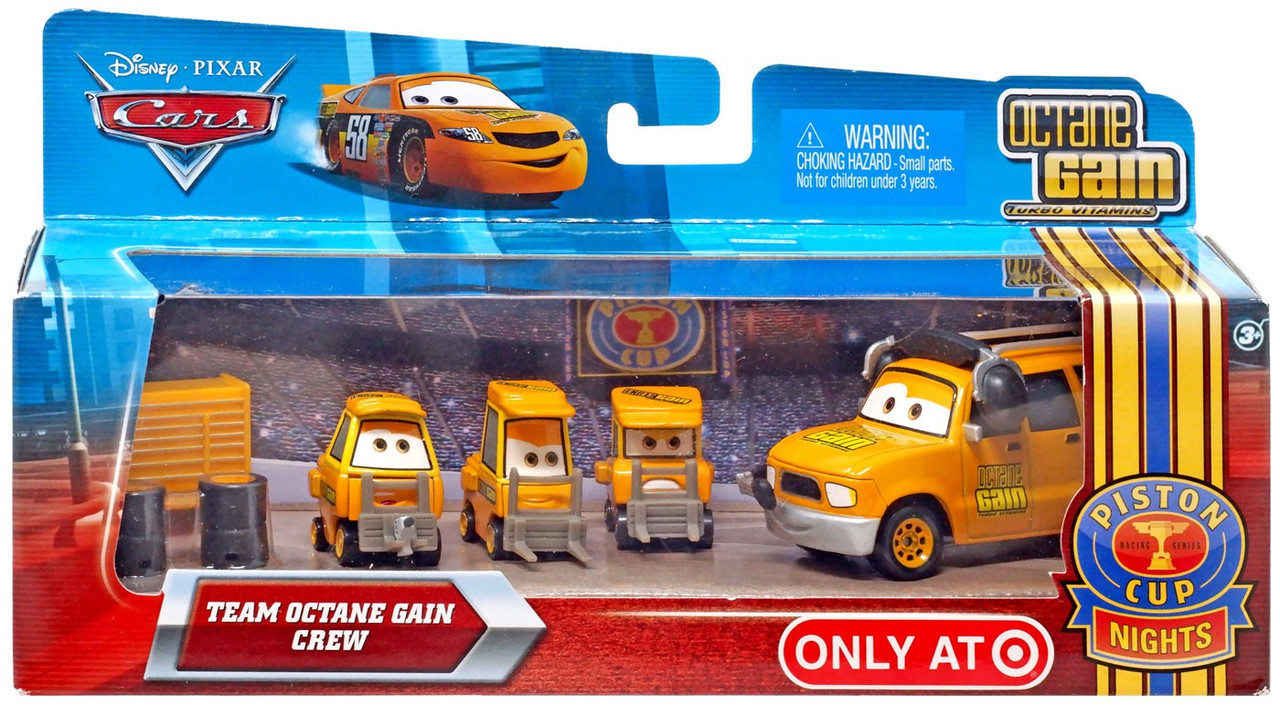 Disney Pixar Cars Multi-Packs Team Octane Gain 155 Diecast Car Set
