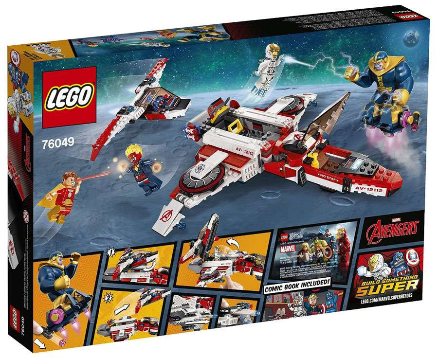 LEGO Marvel Super Heroes Avengers Assemble Avenjet Space ...