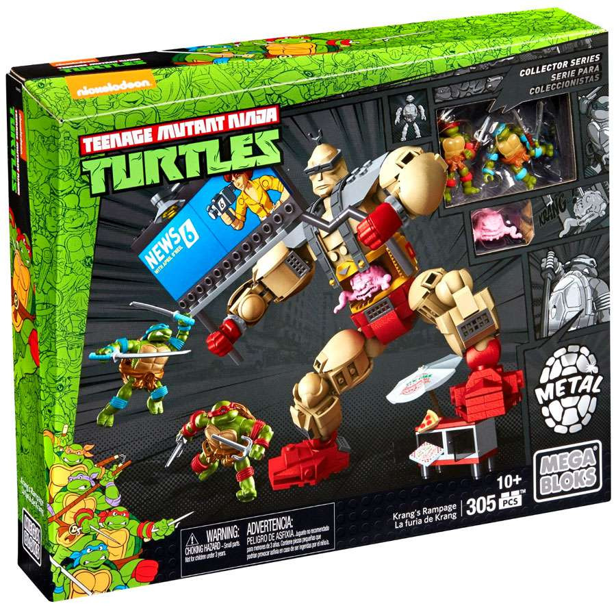 Mega Bloks Teenage Mutant Ninja Turtles Collector Krangs Rampage
