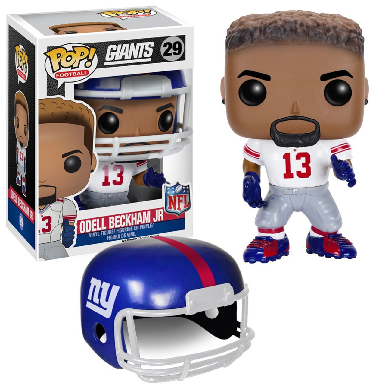 Funko NFL New York Giants POP Football Odell Beckham Jr. Vinyl Figure