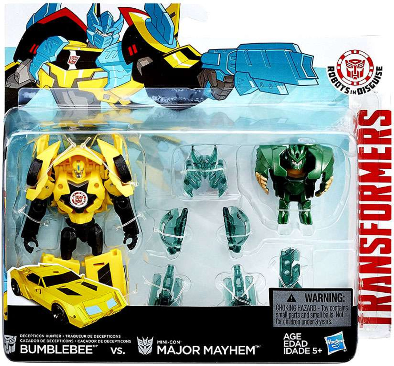 transformers mini con mega pack