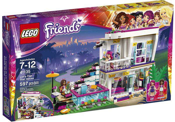 lego friends sets livi's pop star house