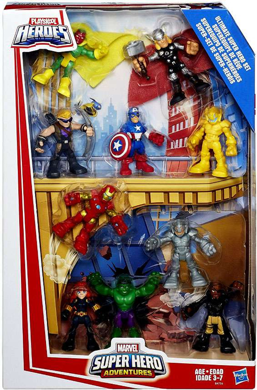 superhero figure pack