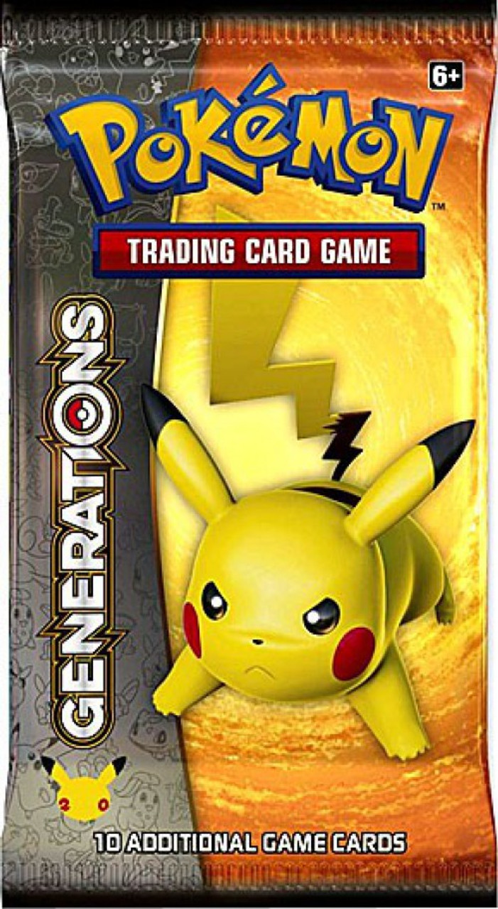 Pokemon Trading Card Game Generations Booster Pack Pokemon Usa Pokemon Trading Card Game Generations Booster Pack Pokemon Usa