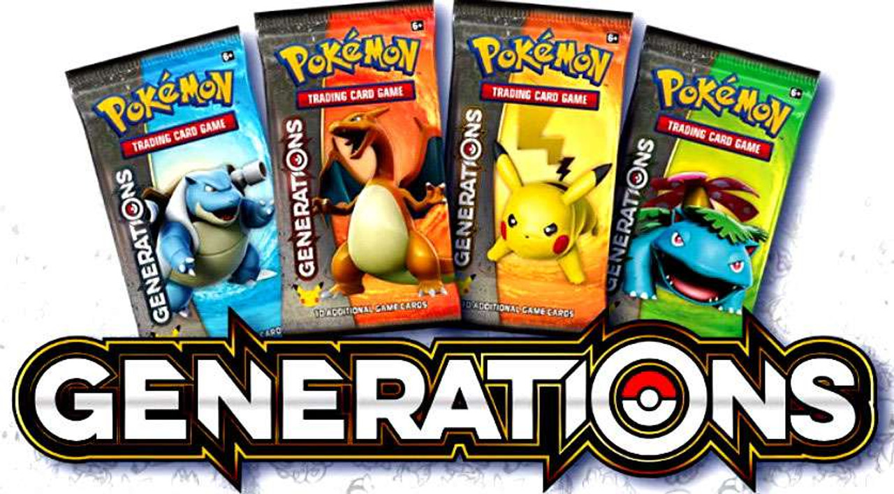 pokemon cards generations booster box 1