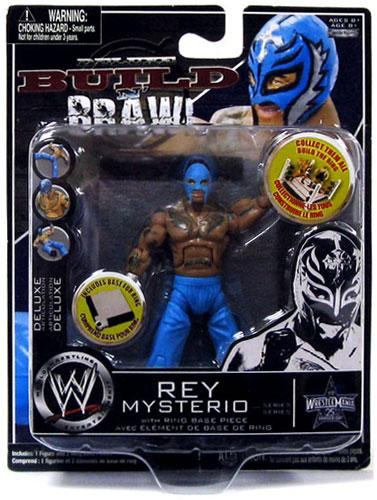 WWE Wrestling Build N Brawl 25th Anniversary Rey Mysterio 4 Action