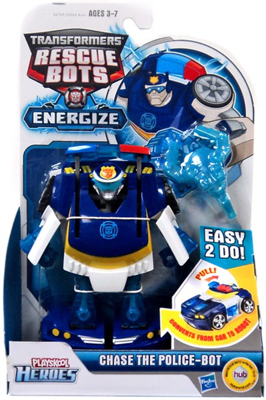 playskool heroes transformers rescue bots rescan chase the police bot action figure