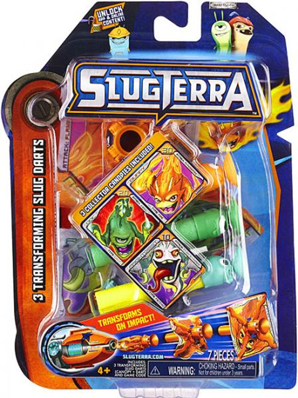 Slugterra Blaster Evo Dart Transforming Slug Darts 3 Pack Exclusive Burpy V2 Doc V2 Frightgeist V2 Jakks Pacific Toywiz Characters > choose your slugs. jakks pacific