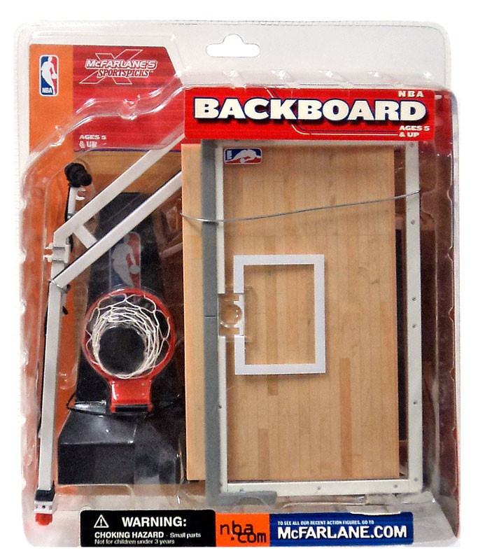 NBA　マクファーレン　バックボード　シリーズ1 McFarlane Toys NBA Collectors Club Series 1 NBA Backboard - ToyWiz