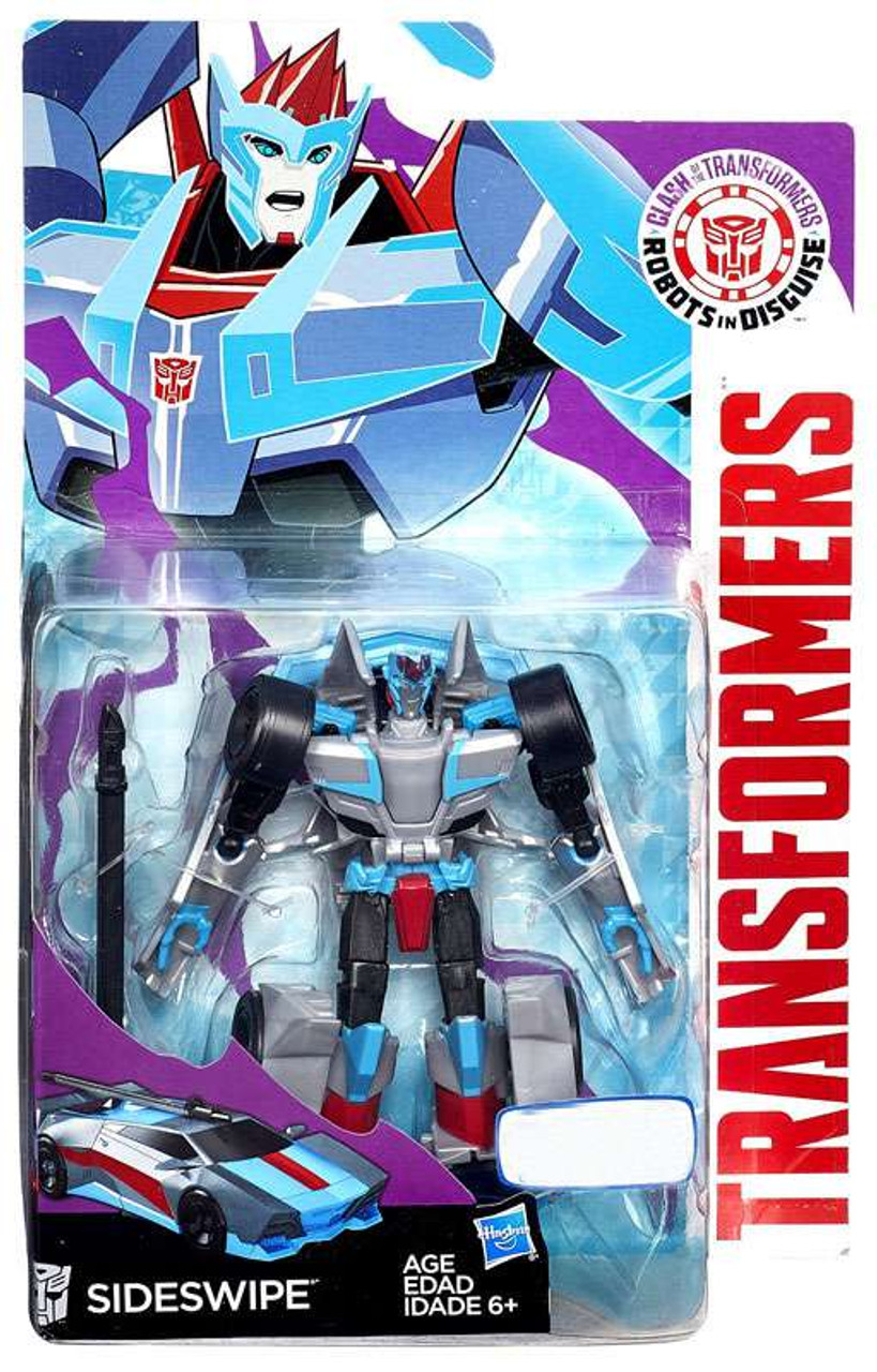 Transformers Robots In Disguise Sideswipe Exclusive Warrior Action Figure Hasbro Toys Toywiz - roblox transformers side swipe