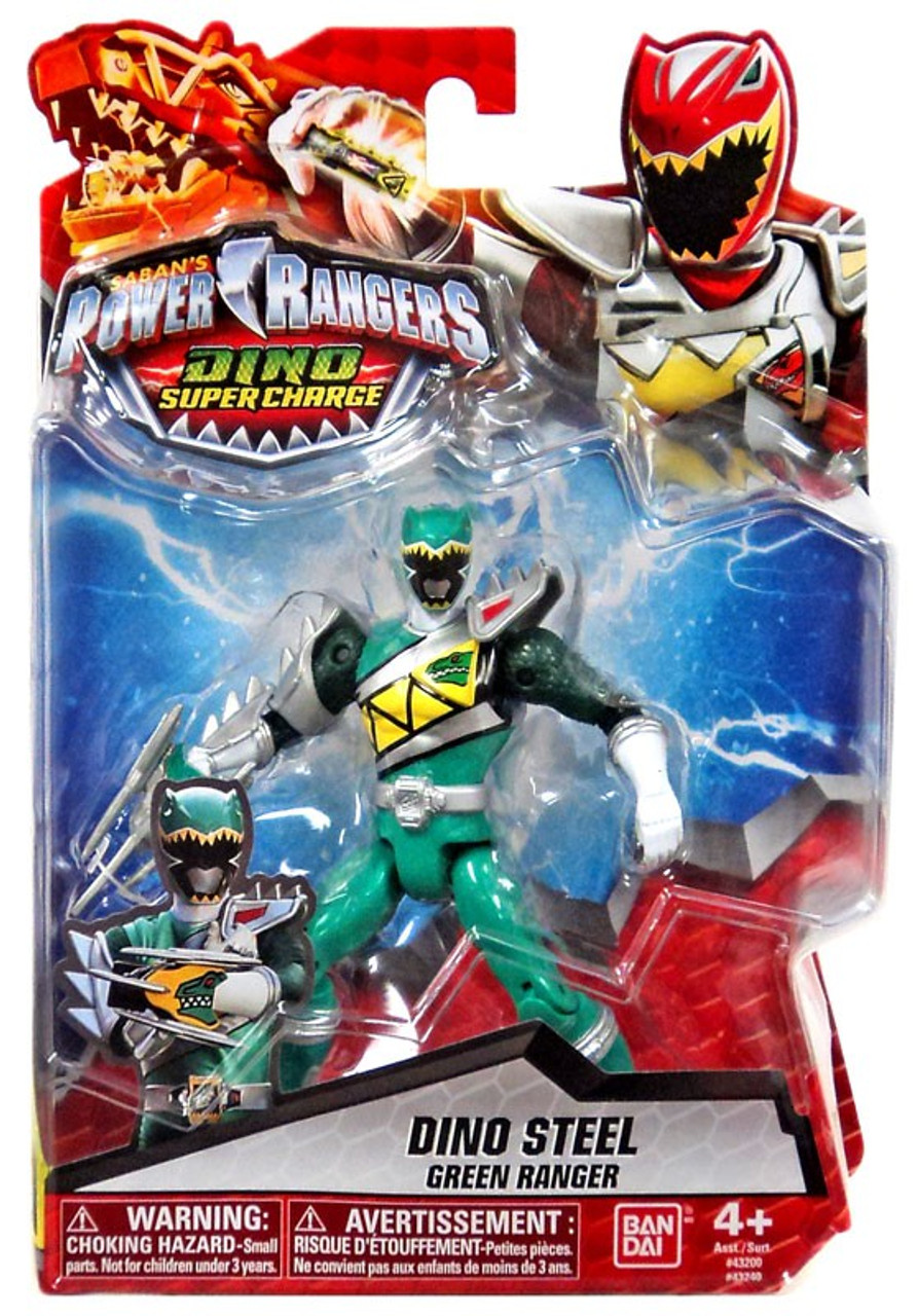 Power Rangers Dino Super Charge Dino Steel Green Ranger 5 Action Figure Bandai America ToyWiz Power Rangers Dino Super Charge Dino Steel Green Ranger 5 Action Figure Bandai America ToyWiz