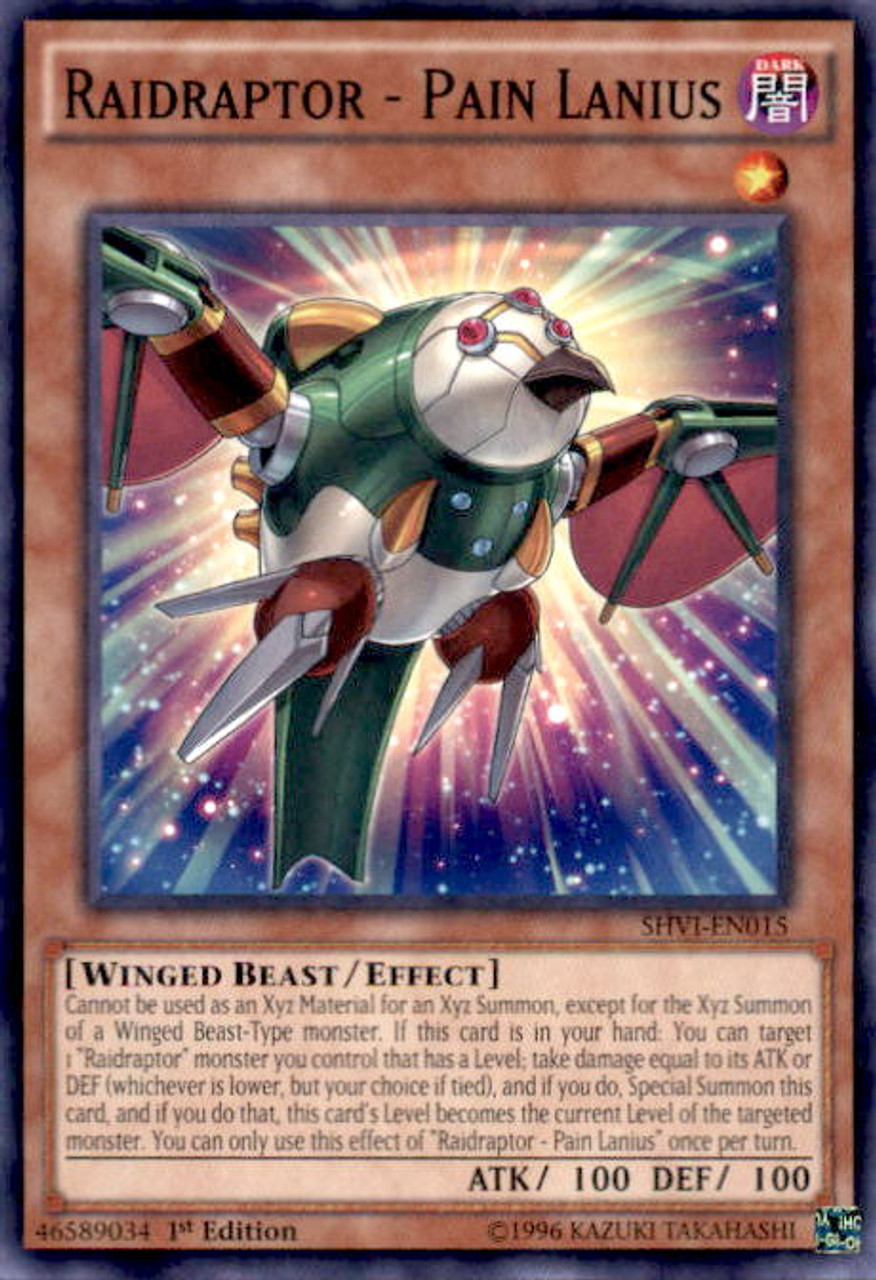 3 x Raidraptor MP16-EN015 Mimicry Lanius 1st Edition - Common Near Mint