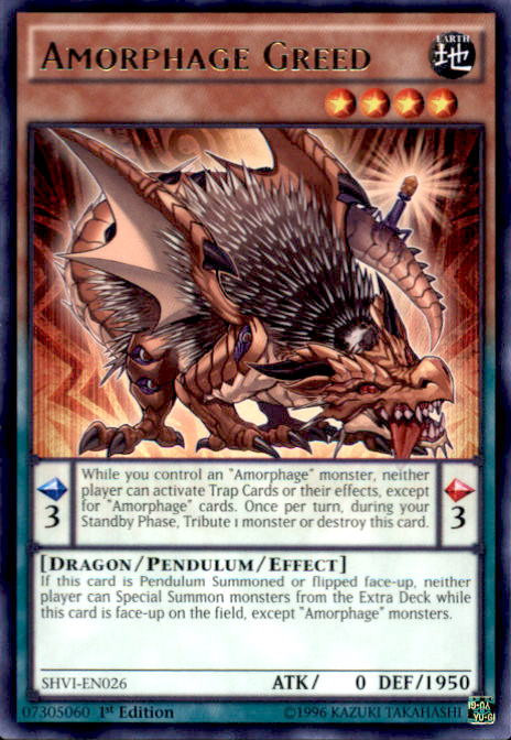 yugioh amorphage cards Yu-Gi-Oh! - Goliath - FIGA-EN057 - Super Rare - 1st Edition All Amorphage monsters on the field gain 100 ATK and DEF for each Amorphage card on the field Amorphage Infection | Yu-Gi-Oh TCG