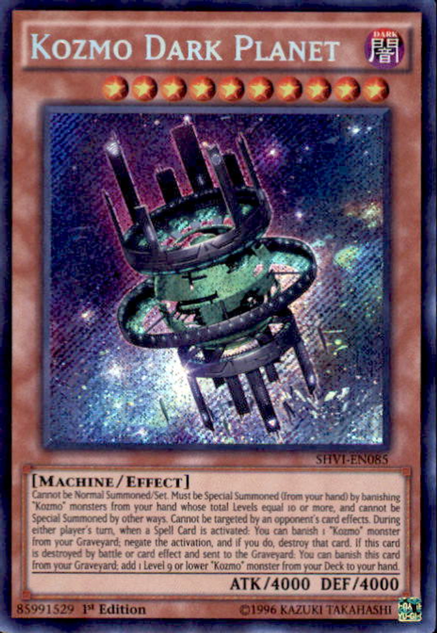 Yugioh Shining Victories Single Card Secret Rare Kozmo Dark Planet Shvi En085 Toywiz Yugioh Shining Victories Single Card Secret Rare Kozmo Dark Planet Shvi En085 Toywiz