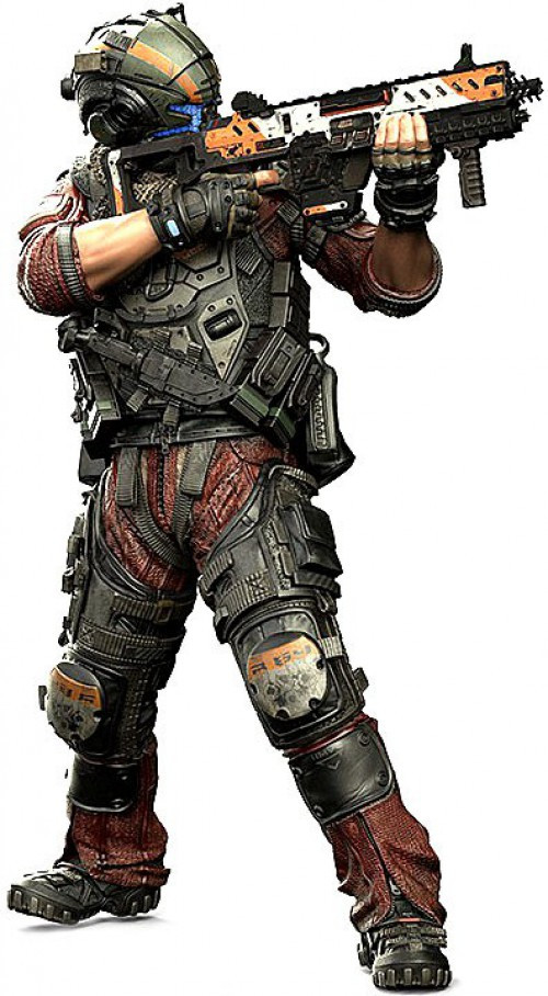 McFarlane Toys Titanfall 2 Color Tops Red Wave Pilot Jack Cooper 7