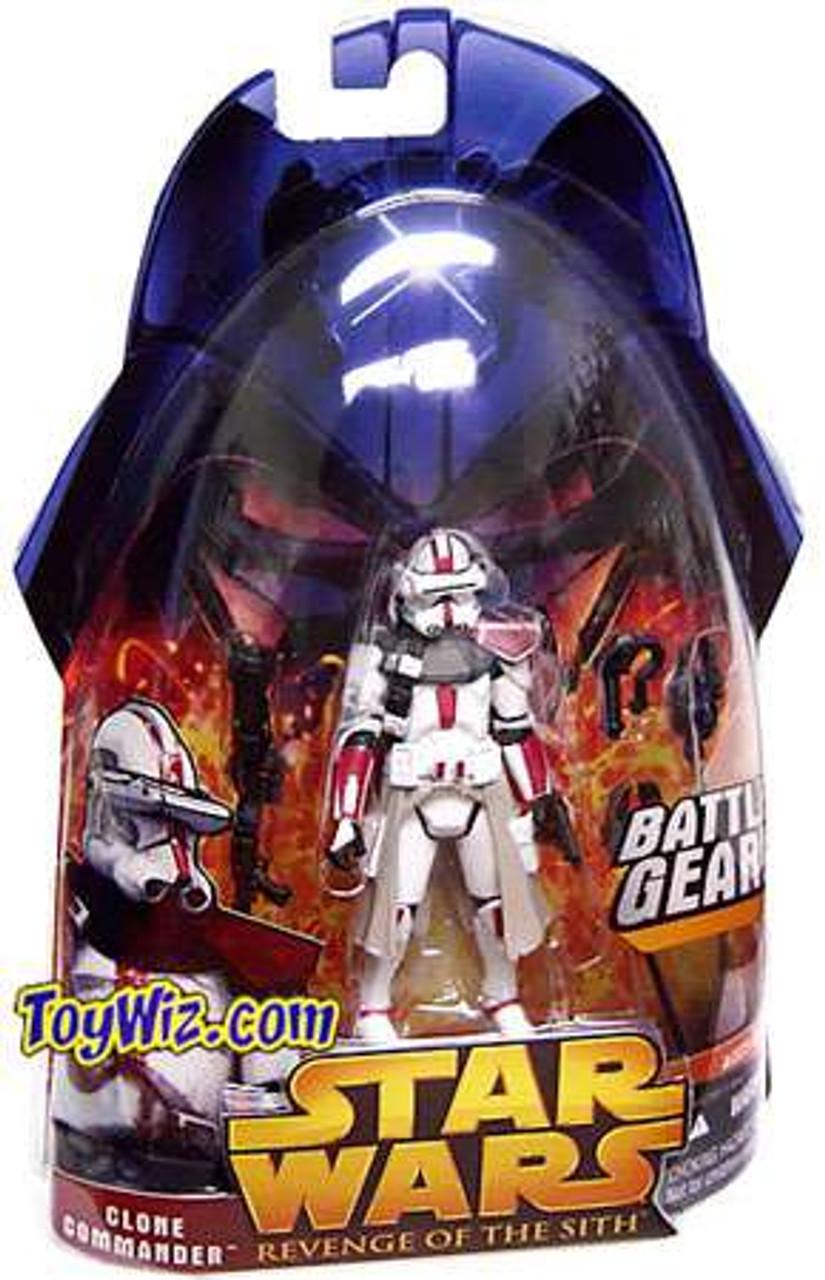 Star Wars Revenge Of The Sith 2005 Red Clone Commander Action Figure 33 Battle Gear Hasbro Toys Toywiz - 212th at rt driver roblox