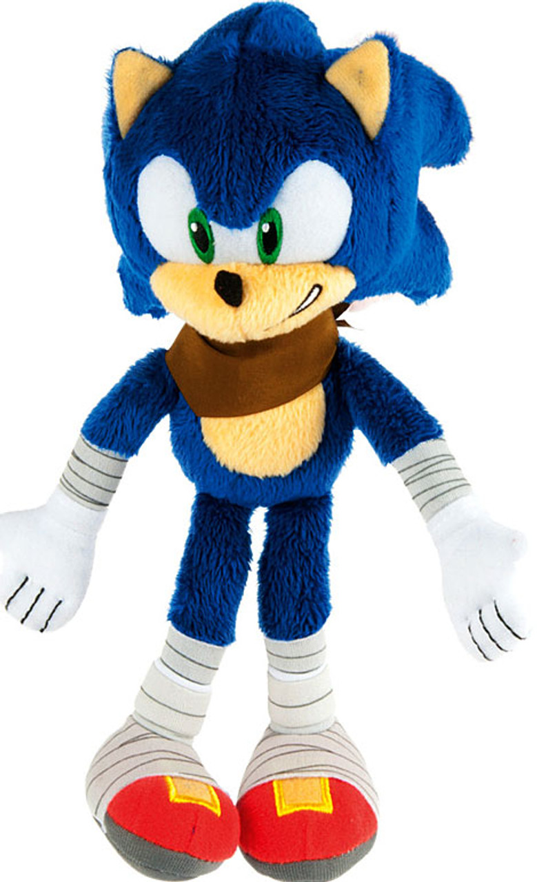 Sonic The Hedgehog Sonic Boom Sonic 8 Plush Showing Teeth Tomy Inc Toywiz - roblox dungeon quest electric boom
