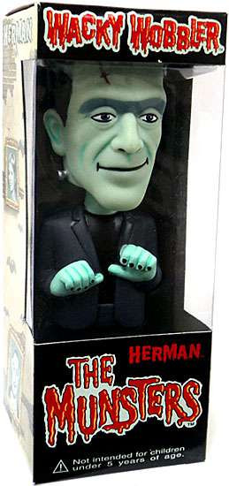 Funko The Munsters Wacky Wobbler Herman Munster Bobble Head - ToyWiz