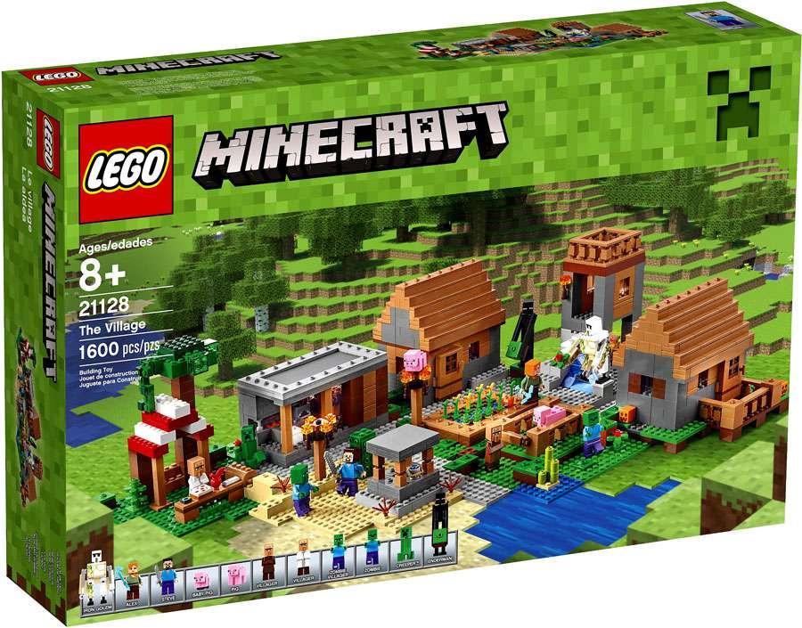 Lego Minecraft The Village Set 21128 Toywiz