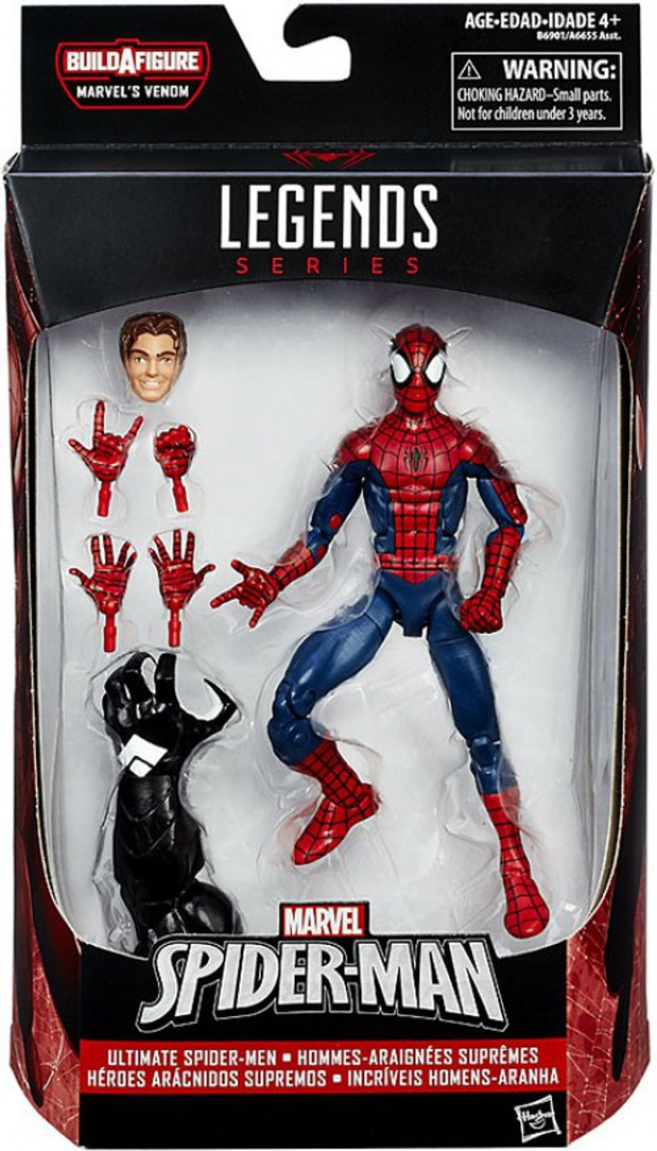 all marvel legends spider man