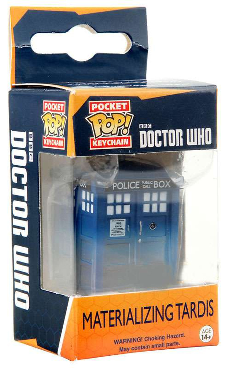 materializing tardis funko pop
