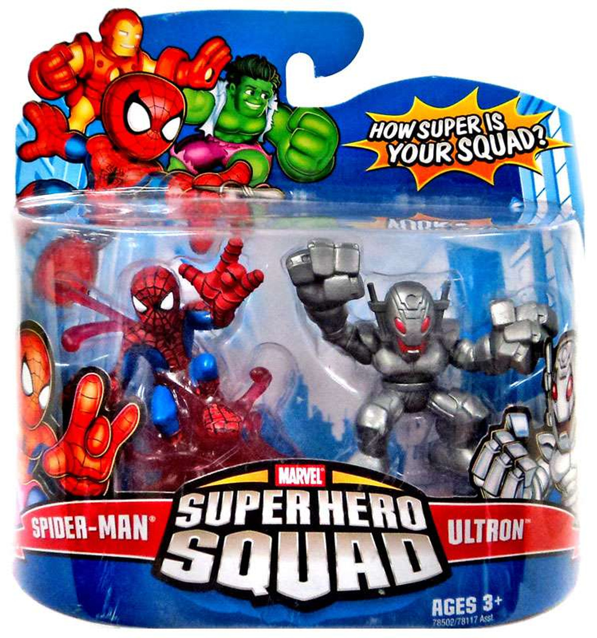 super hero squad spiderman toys