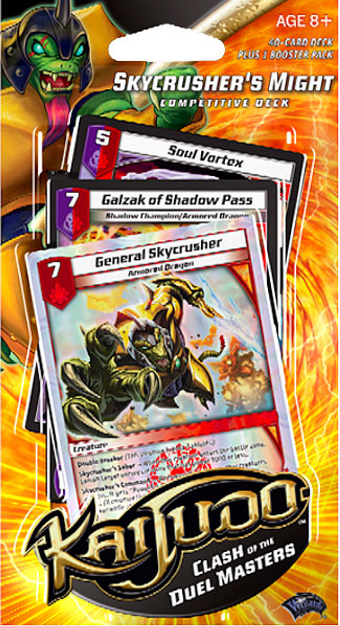 Kaijudo Trading Card Game Clash of the Duel Masters Skycrushers Might
